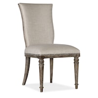 Traditional Upholstered Side Chair