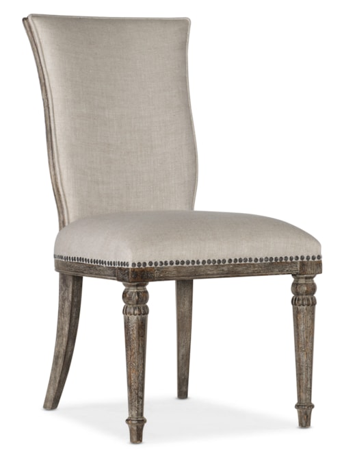 Traditional Upholstered Side Chair