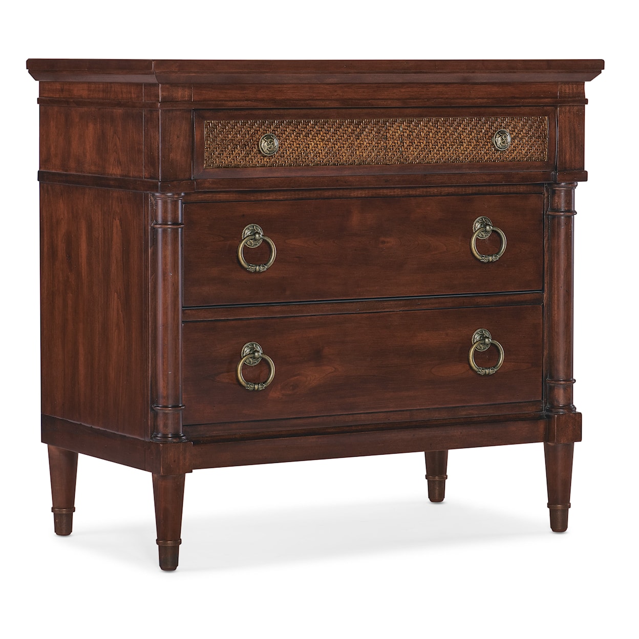 Hooker Furniture Charleston 3-Drawer Nightstand