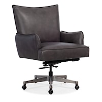 Quinn Contemporary Leather Executive Swivel Tilt Office Chair