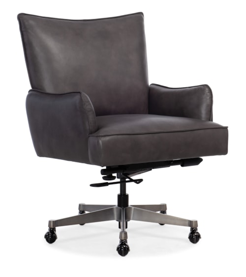 Quinn Contemporary Leather Executive Swivel Tilt Office Chair