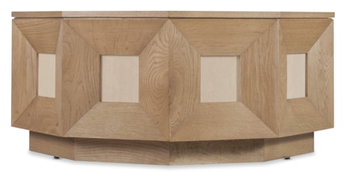 Casual Decagon Cocktail Table