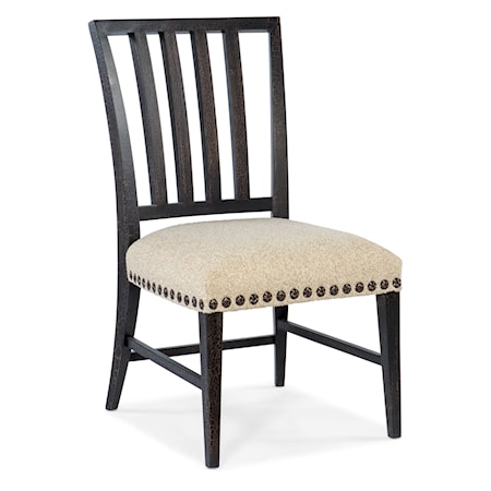 Side Chair with Upholstered Cushion