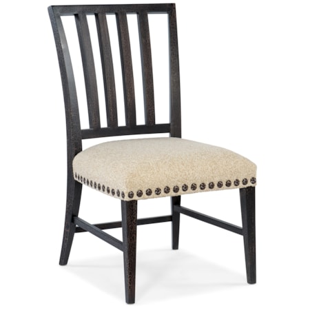 Side Chair with Upholstered Cushion