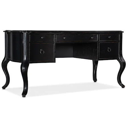 Traditional 4-Drawer Writing Desk