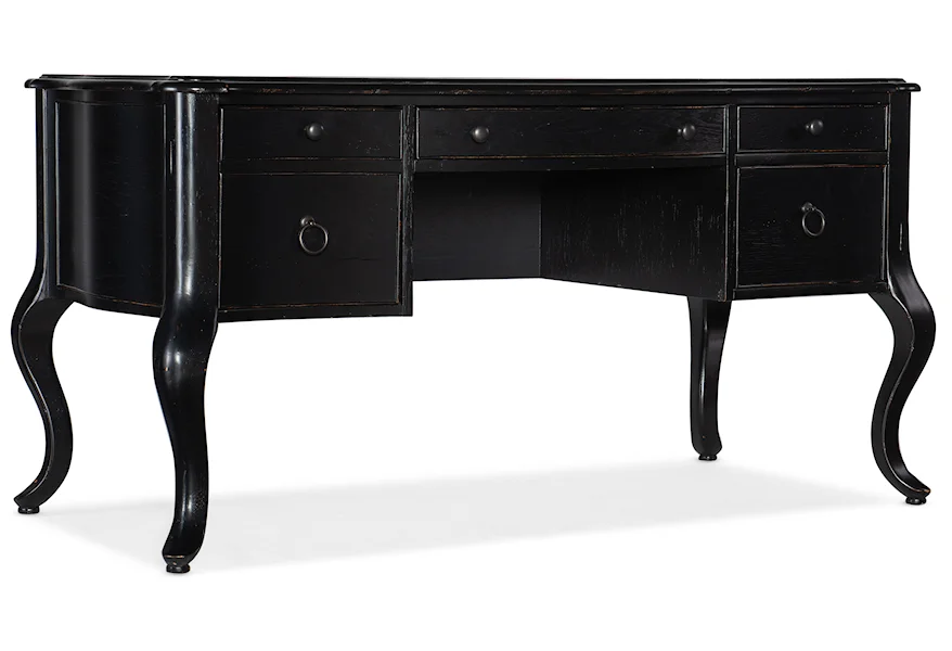 Bristowe Writing Desk by Hooker Furniture at Dunk & Bright Furniture