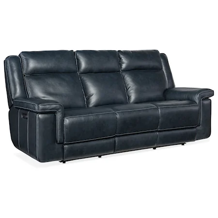 Lay Flat Power Sofa with Power Headrest & Lumbar