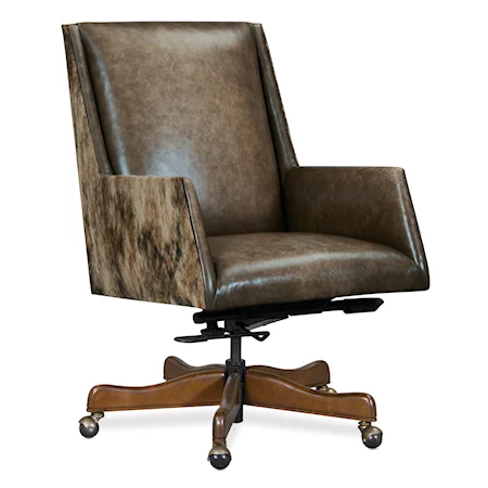 Transitional Executive Swivel Tilt Chair