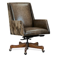 Transitional Executive Swivel Tilt Chair