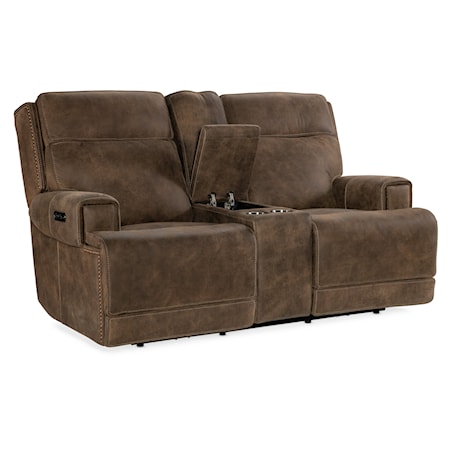 Power Loveseat with Power Headrest