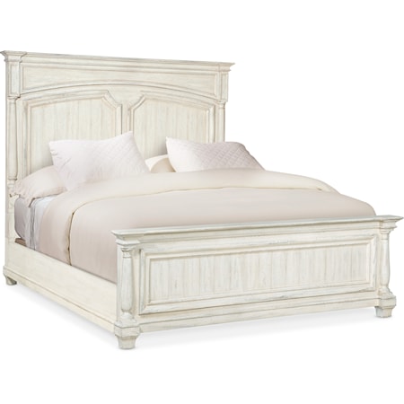 Traditional Cal King Panel Bed