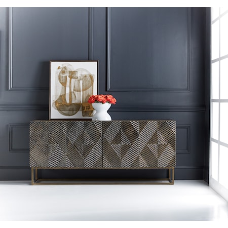 Four Door Credenza