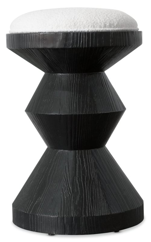 Contemporary Counter Stool with Upholstered Seat