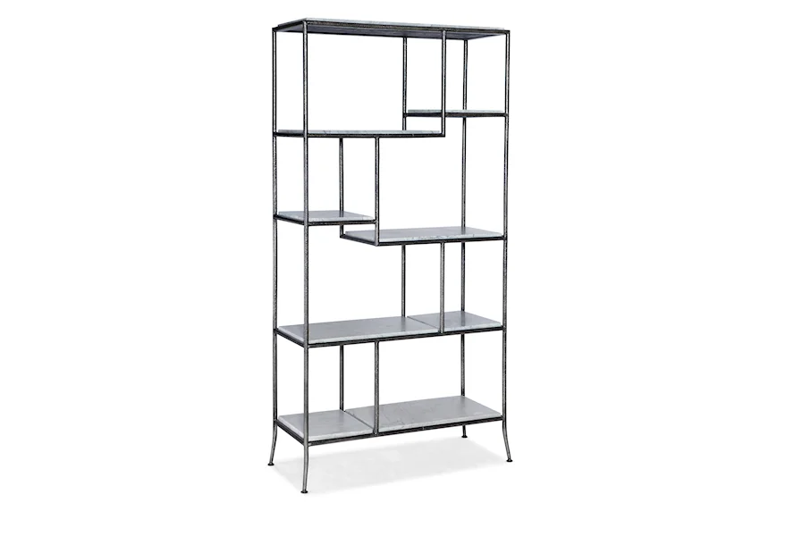 Commerce and Market Bookcase by Hooker Furniture at Miller Waldrop Furniture and Decor
