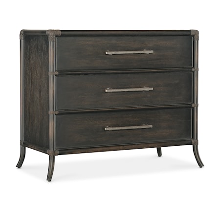 3-Drawer Bedroom Chest