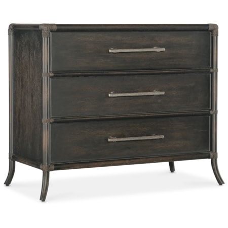 3-Drawer Bedroom Chest