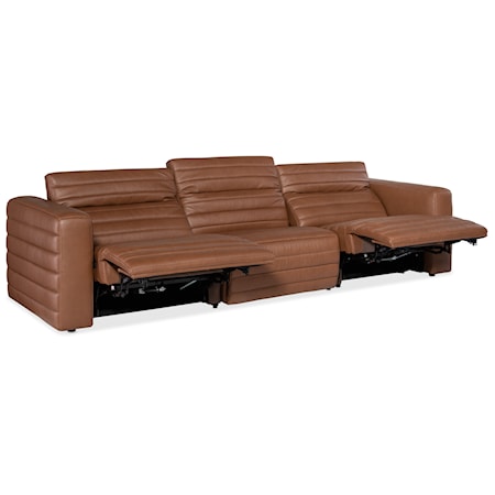 3-Piece Power Sofa with Power Headrest