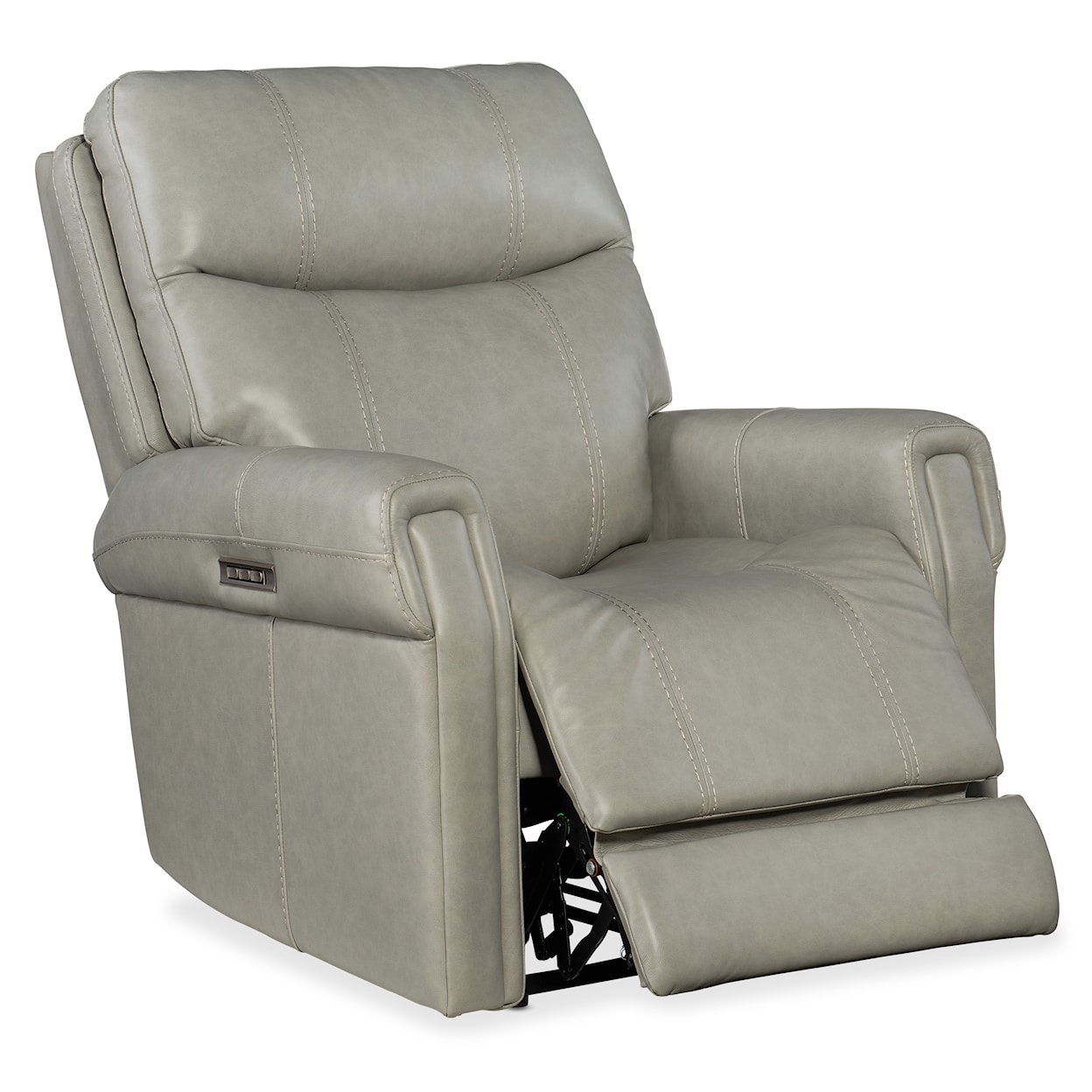 Hooker Furniture Reclining Chairs Carroll Pwr Recliner w/Pwr Headrest & Lumbar