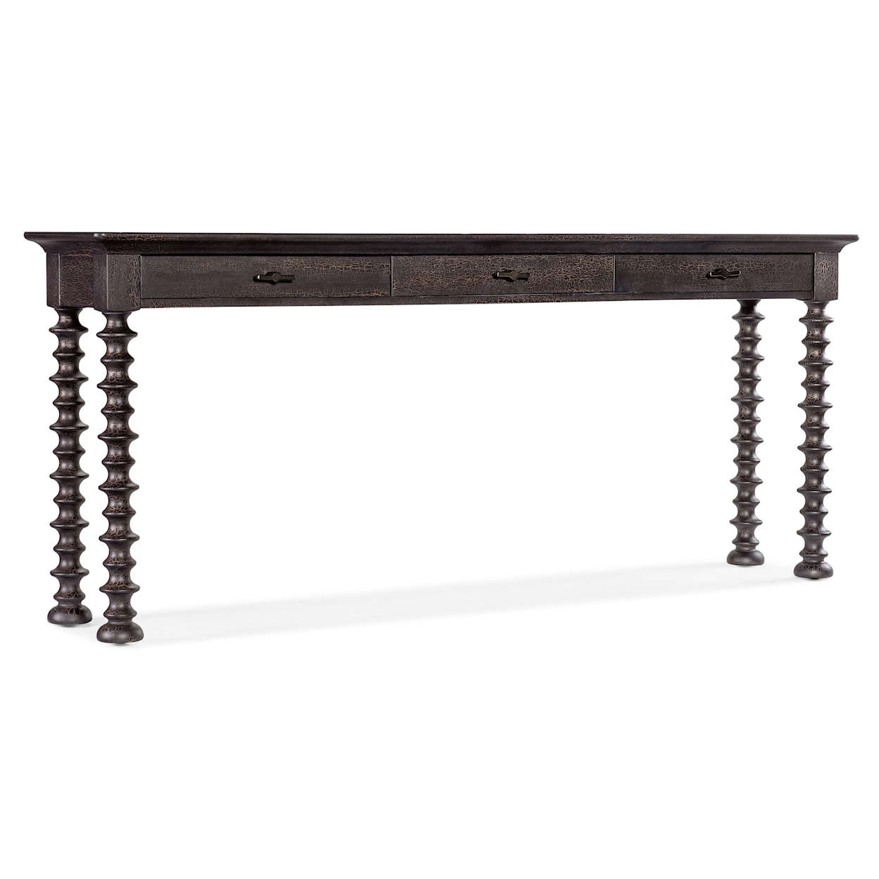 Hooker Furniture Big Sky Turned Leg Sofa Table