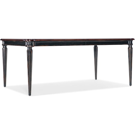 Traditional Dining Table with Two 22" Leaves