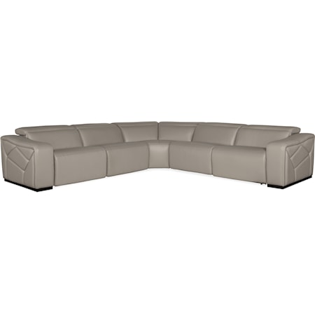 5-Piece Power Reclining Sectional Sofa