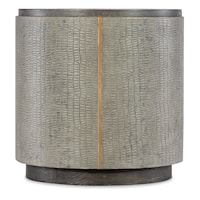 Contemporary Round End Table