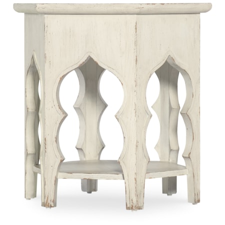 Hexagon End Table