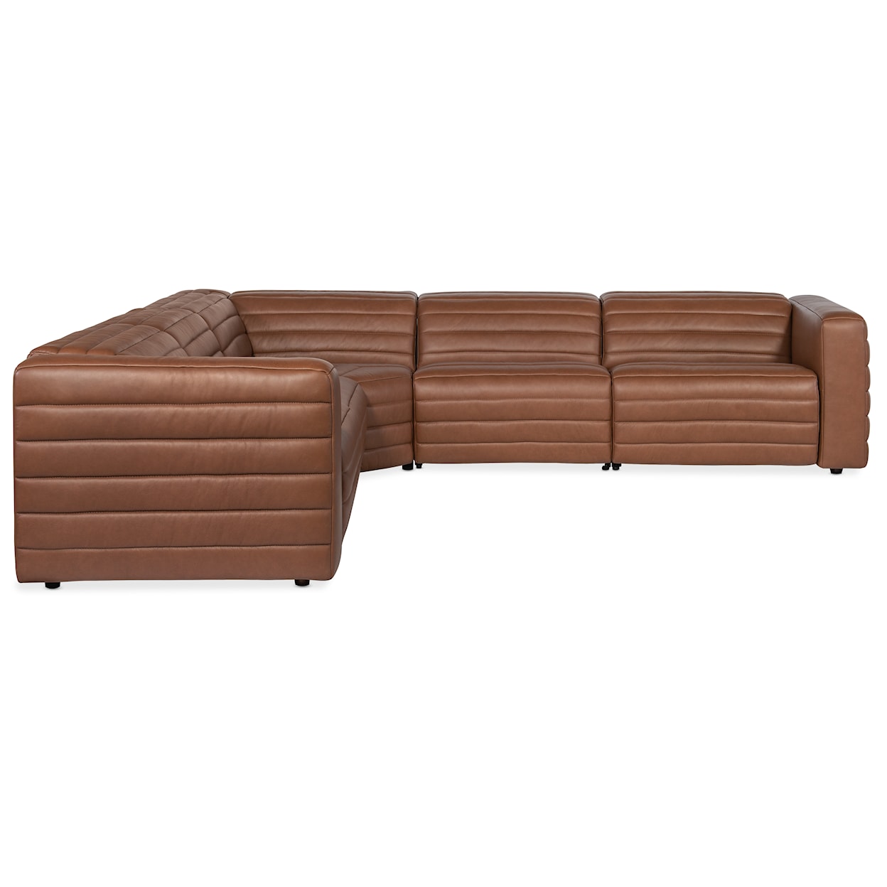 Hooker Furniture Chatelain 5 Pc Power Recline Sectional w/ Pwr Headrest