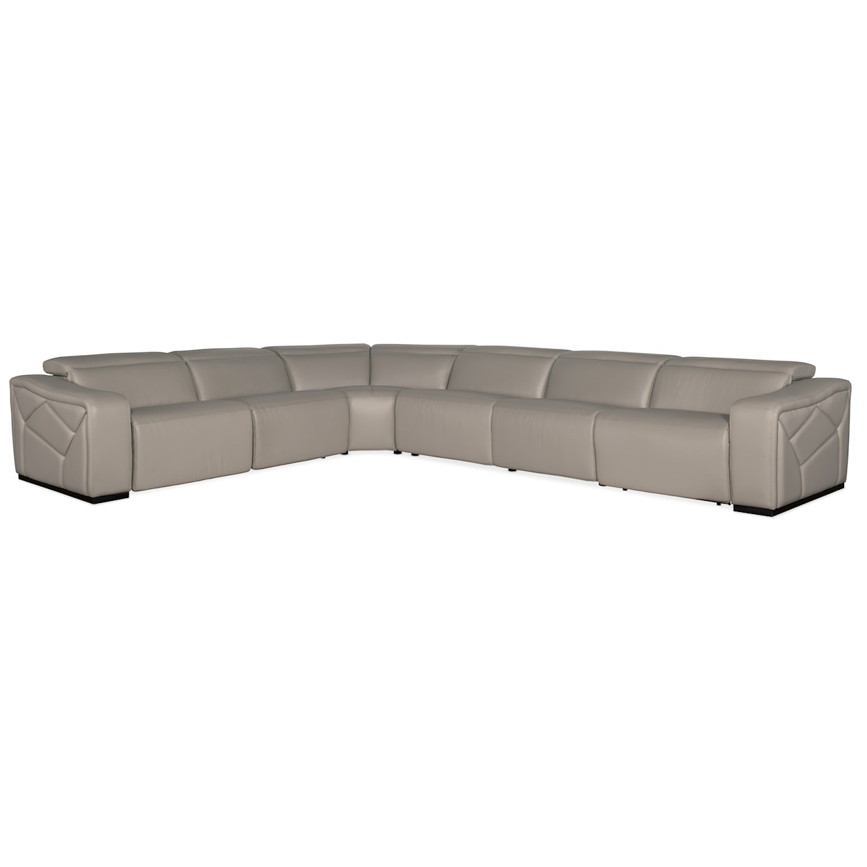 Hooker Furniture Opal 6-Piece Power Reclining Sectional Sofa