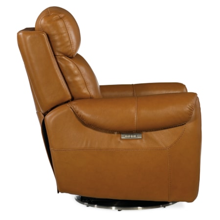 Sterling Swivel Pwr Recliner w/ Pwr Headrest