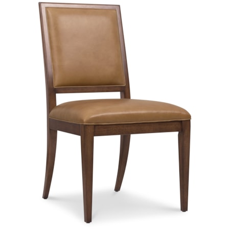 Leather Dining Side Chair