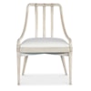 Hooker Furniture Commerce and Market Seaside Chair with Upholstered Seat (2/Cnt)