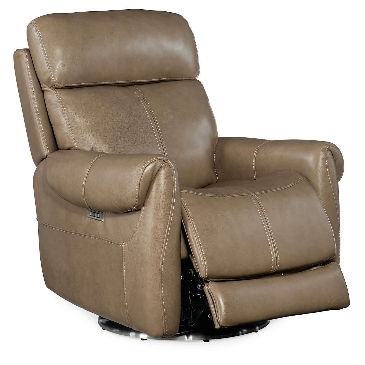 Hooker Furniture Reclining Chairs Sterling Swivel Pwr Recliner w/ Pwr Headrest