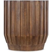 Contemporary Round End Table