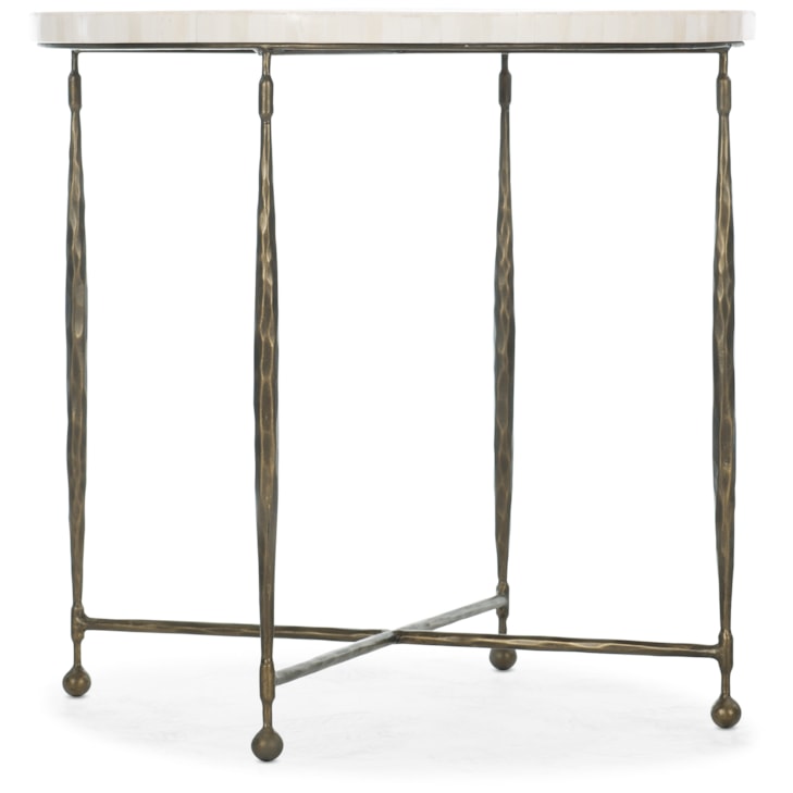 Hooker Furniture Commerce and Market Round End Table