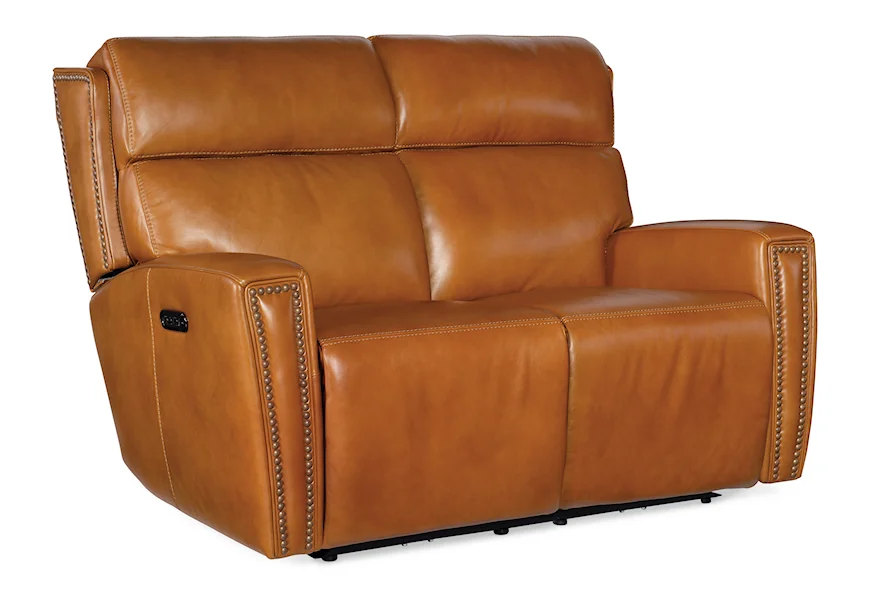 Ruthe Zero Gravity Power Recline Loveseat by Hooker Furniture at Miller Waldrop Furniture and Decor