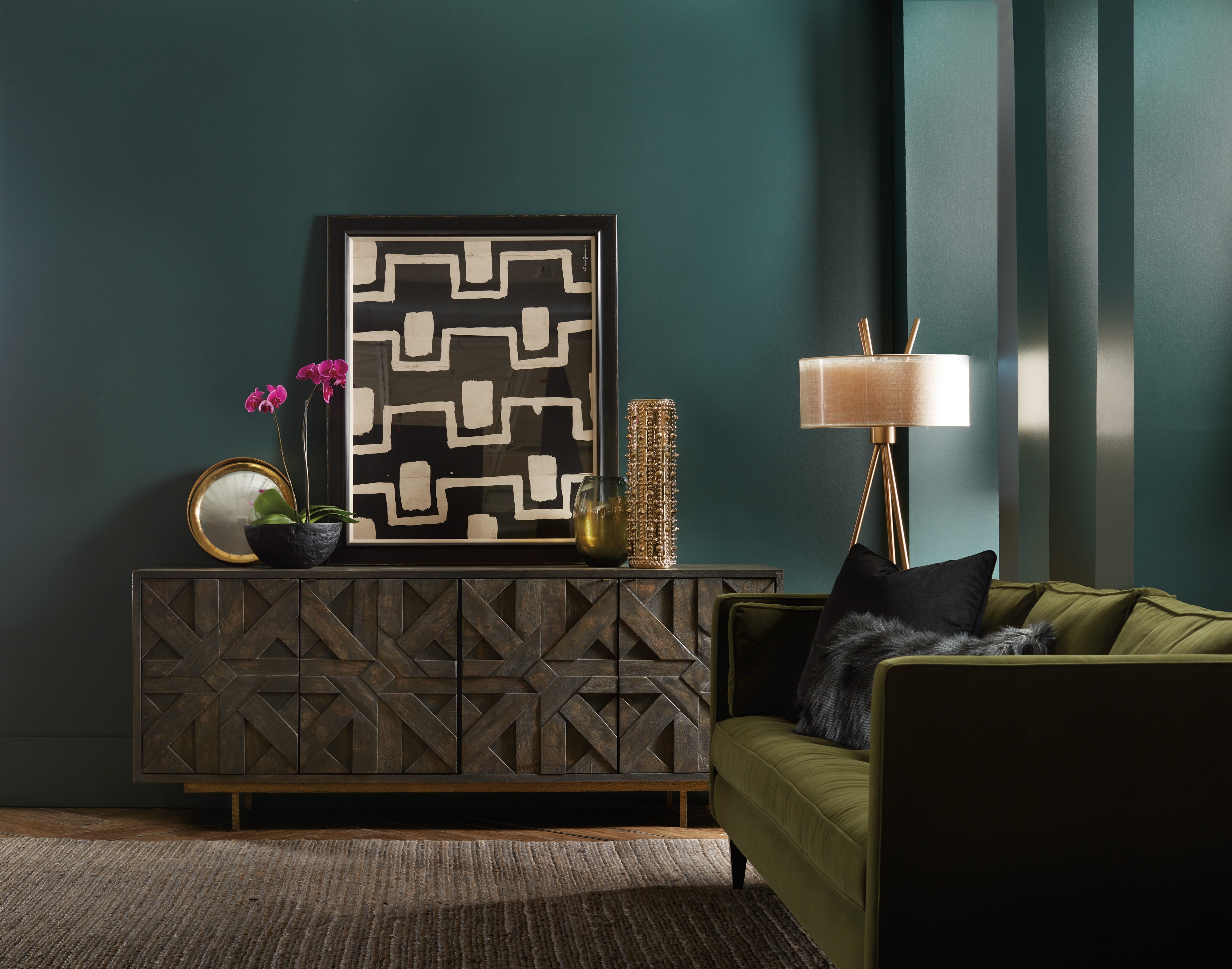 Hooker Furniture Commerce and Market Layers Credenza