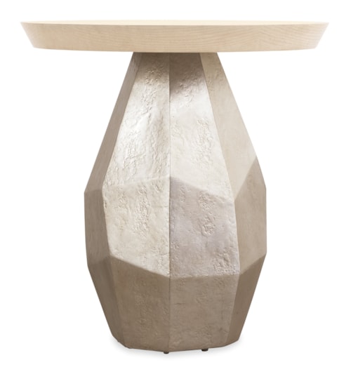 Contemporary Round Accent Table