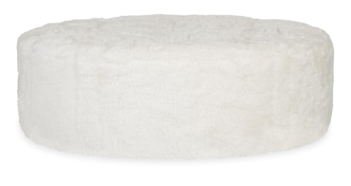 Casual Round Ottoman