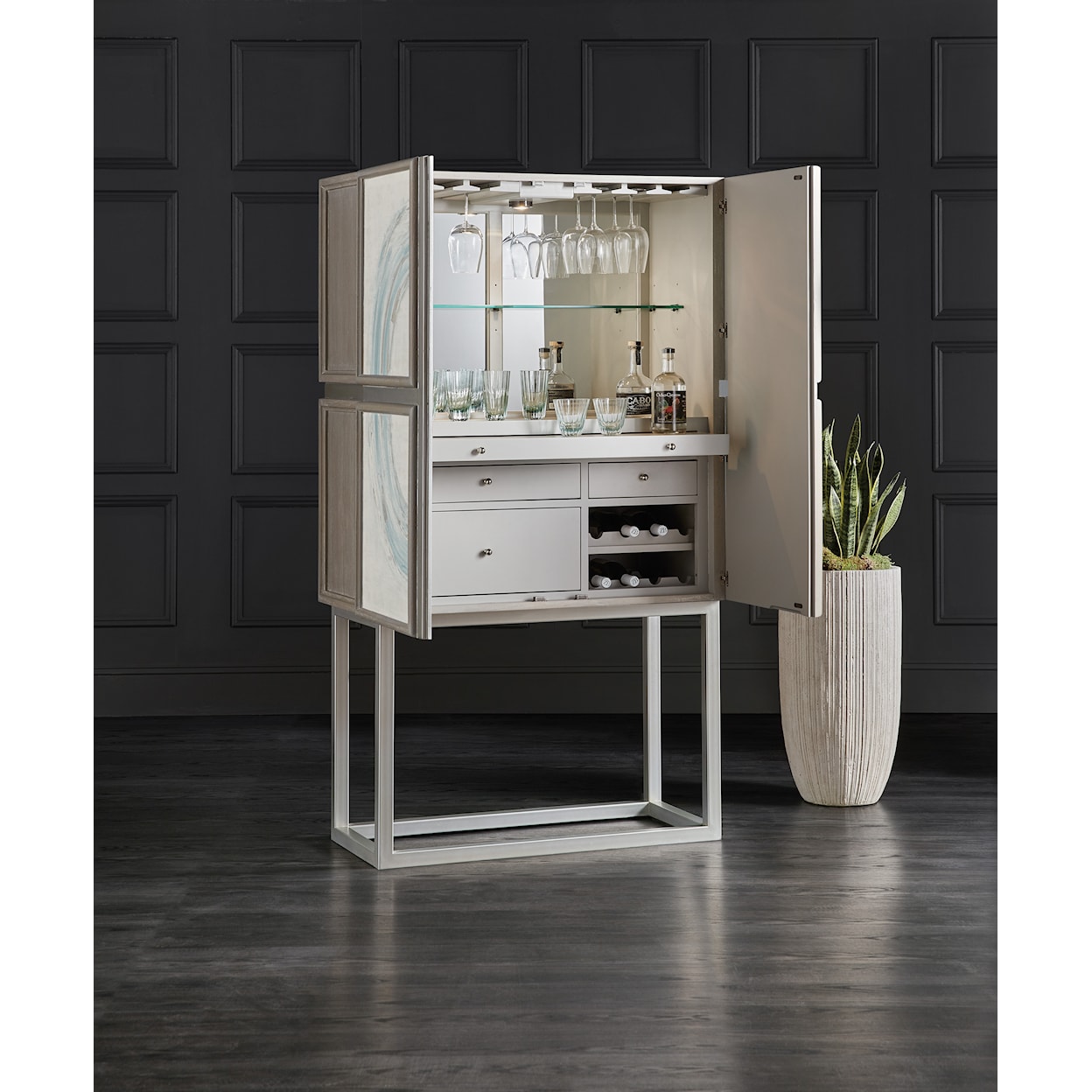 Hooker Furniture Melange Bar Cabinet