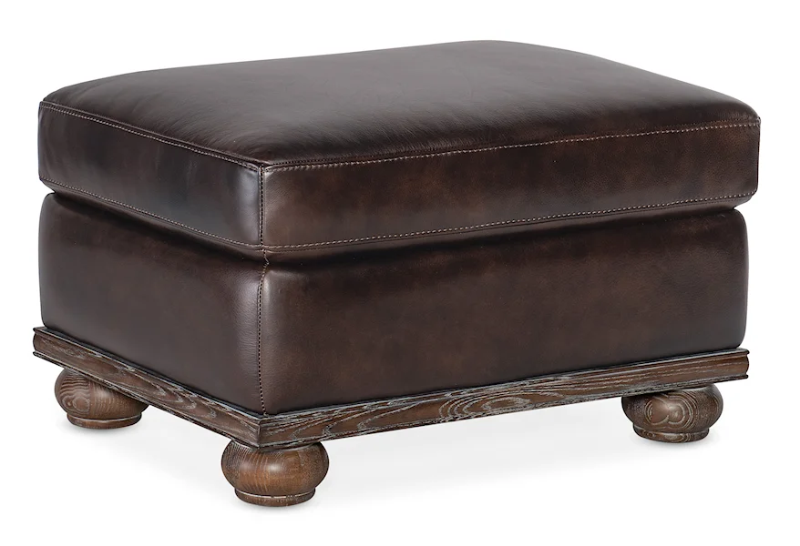William Ottoman by Hooker Furniture at Miller Waldrop Furniture and Decor