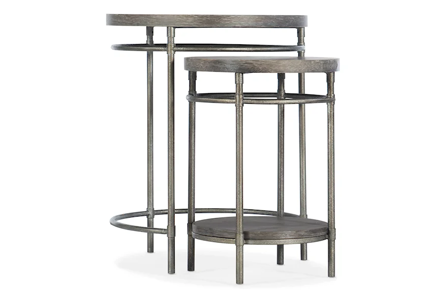 5903-80 Nesting Tables by Hooker Furniture at Miller Waldrop Furniture and Decor