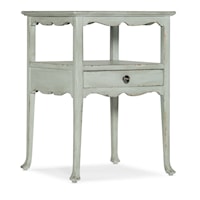 Traditional 1-Drawer Accent Table