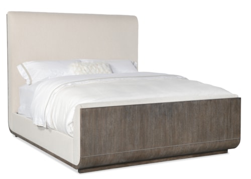 Modern Mood Queen Upholstered Panel Bed