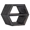 Hooker Furniture Commerce and Market Hexagonal Honeycomb End Table