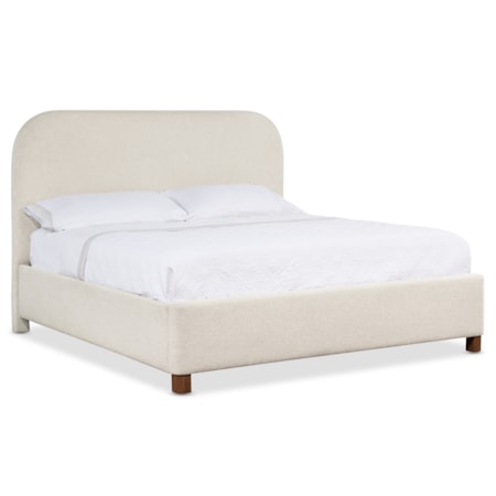 California King Upholstered Bed