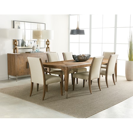 Casual 8-Piece Dining Set