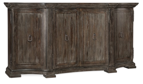 Traditional 4-Door Buffet