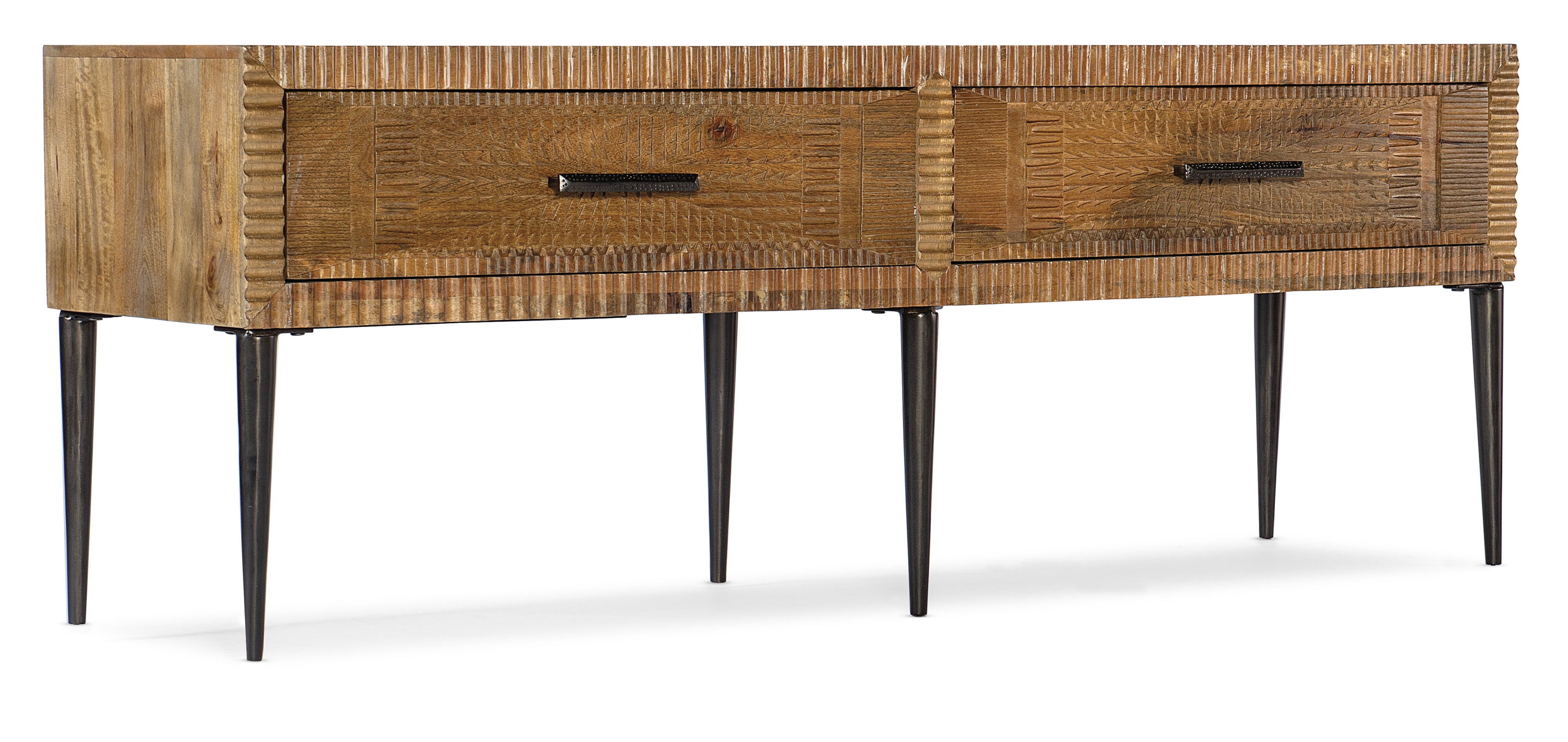 Mango Wood Entertainment Console