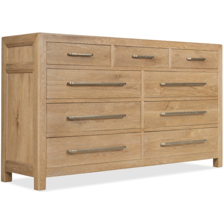 Nine-Drawer Dresser